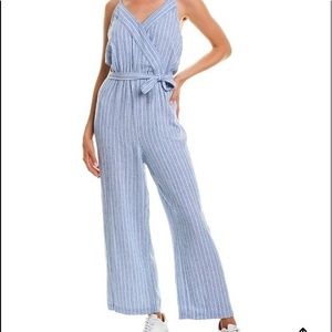 Vine Camuto stripe jumpsuit romper